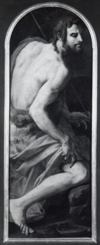 Anonimo — Bronzino - S. Giovanni Batt. Lima - Coll. Neuhaus — insieme